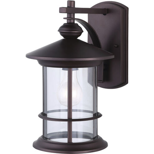 Madison 1 Light 13 inch Oil Rubbed Bronze Outdoor Wall Light