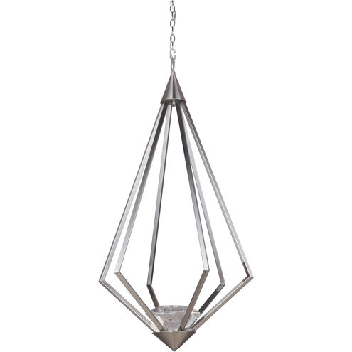 Radiante LED 20 inch Brushed Polished Nickel Pendant Ceiling Light