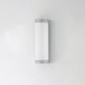 Halfpipe LED 15 inch Brushed Aluminum Outdoor Wall Mount
