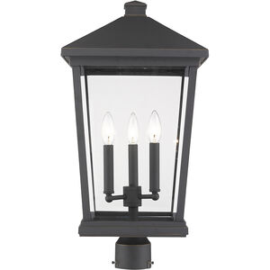 Beacon 3 Light 12.00 inch Post Light & Accessory