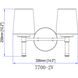 Henri Vanity Wall Light in Brushed Nickel