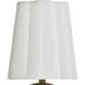 Rosalind 12 inch 40 watt Polished Brass and Natural Beige Table Lamp Portable Light