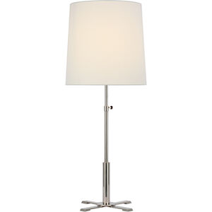 Thomas O'Brien Quintel 30.75 inch 15.00 watt Polished Nickel Adjustable Table Lamp Portable Light, Large