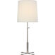 Thomas O'Brien Quintel 30.75 inch 15.00 watt Polished Nickel Adjustable Table Lamp Portable Light, Large