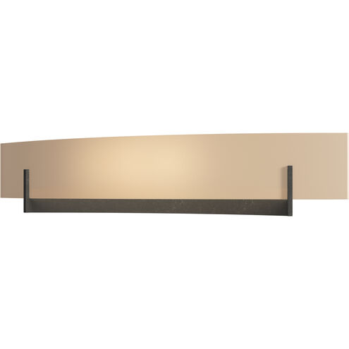 Axis 2 Light 28 inch Dark Smoke Sconce Wall Light in Sand, Large