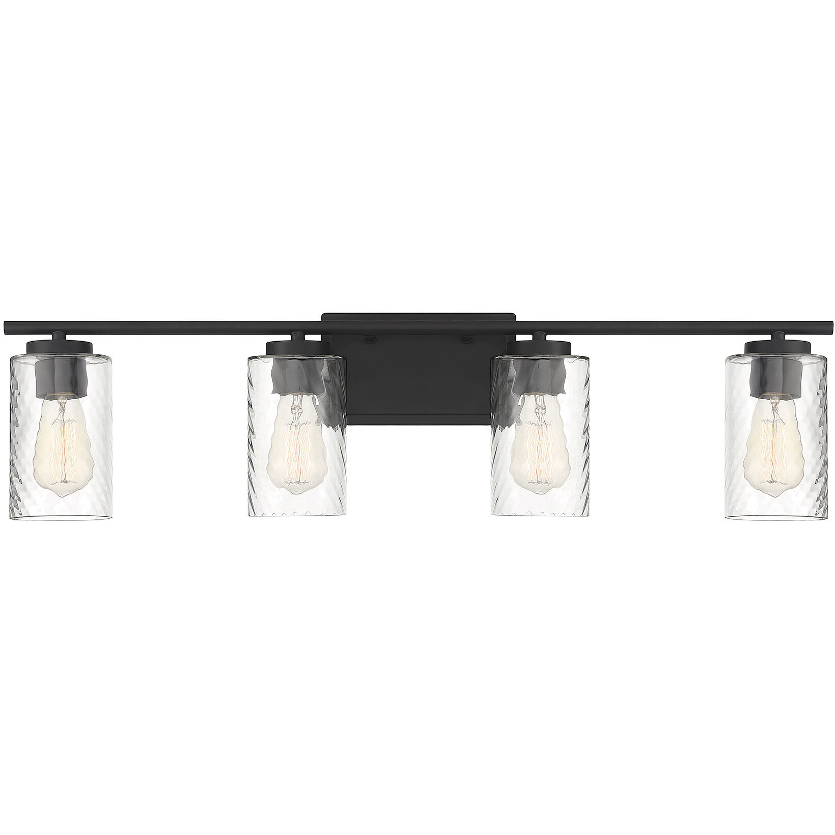 Transitional 4 Light 32.00 inch Bathroom Vanity Light