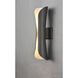 Scroll LED 21.25 inch Architectural Bronze Outdoor Wall Mount