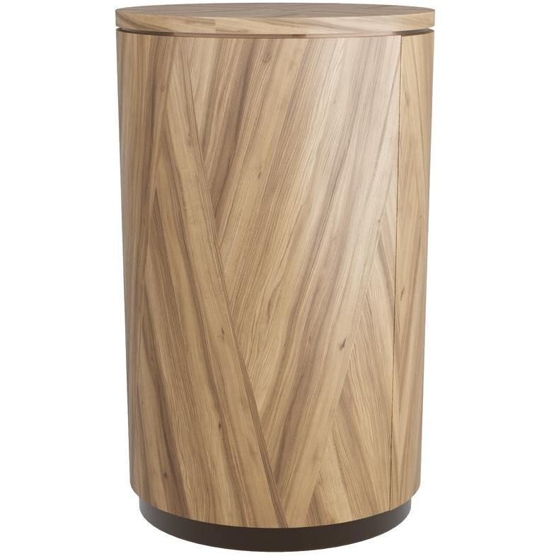 Ruston 22 inch Chateau Gray Cocktail Cabinet