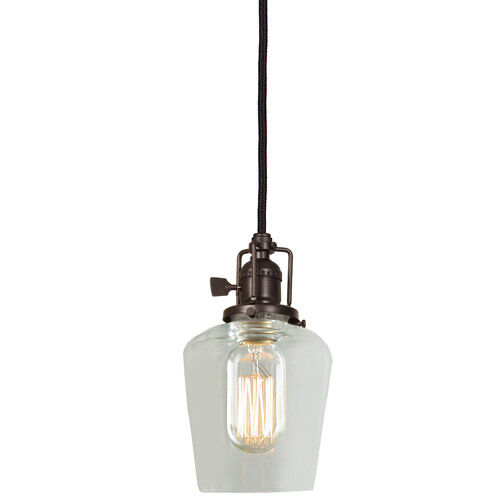 Union Square 1 Light 5 inch Oil Rubbed Bronze Pendant Ceiling Light