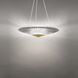 Signature Origami LED 18.8 inch Aged Brass Pendant Ceiling Light, Schonbek Signature