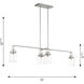 Anders 4 Light 48 inch Midnight Black Chandelier Ceiling Light