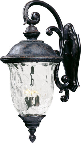 Carriage House VX 3 Light 31 inch Oriental Bronze Outdoor Wall Mount