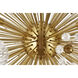 Vera 32 Light 44 inch Gold Pendant Ceiling Light