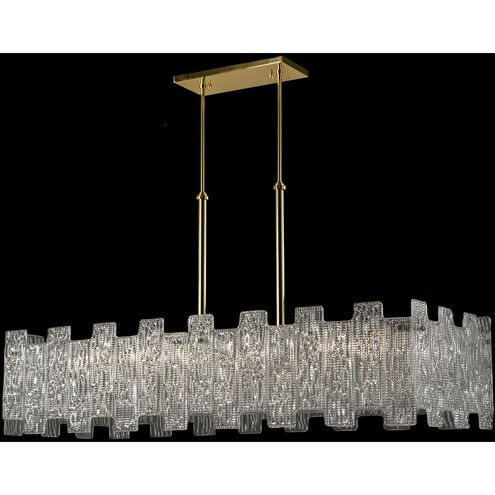 Mariner Luxury LED 19.29 inch Polished Brass Chandelier Ceiling Light