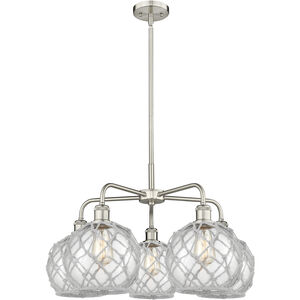 Ballston Farmhouse Rope 5 Light 26.50 inch Chandelier