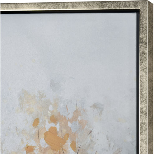 Edwards Forest Orange with Gray and Antique Gold Framed Wall Art