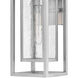 Coastal Elements Republic LED 16 inch Satin Nickel Outdoor Wall Mount Lantern, Estate Series