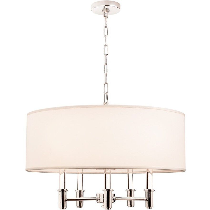Dupont 5 Light 26 inch Chrome Pendant Ceiling Light