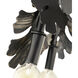 Lowcountry 20 Light Matte Black and Stella Chandelier Ceiling Light
