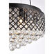 Tully 8 Light 20 inch Black Pendant Ceiling Light