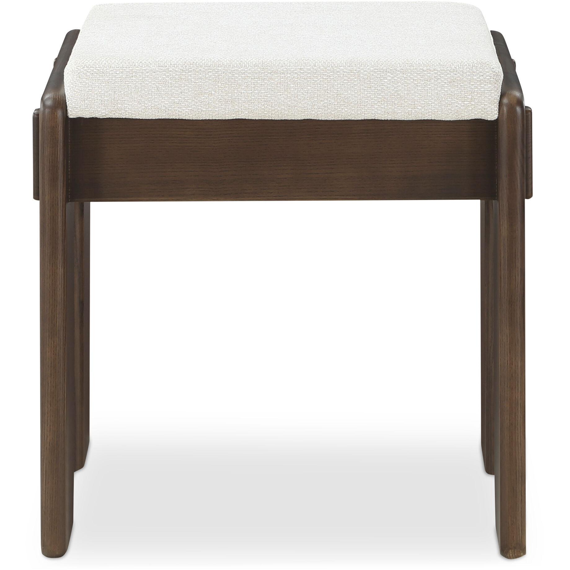 Ashby 19 inch Dark Brown Accent Stool