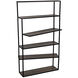 Verso Matte Black Bookcase