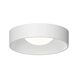 Ilios LED 22 inch Satin White Surface Mount Ceiling Light in 3500K