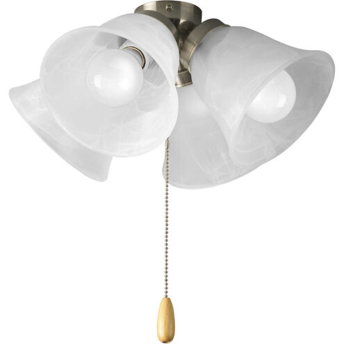 AirPro LED Brushed Nickel Fan Light Kit