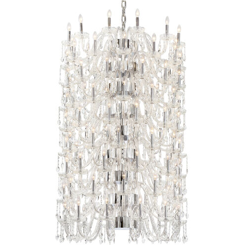 Ferrero 108 Light 42 inch Chrome Chandelier Ceiling Light