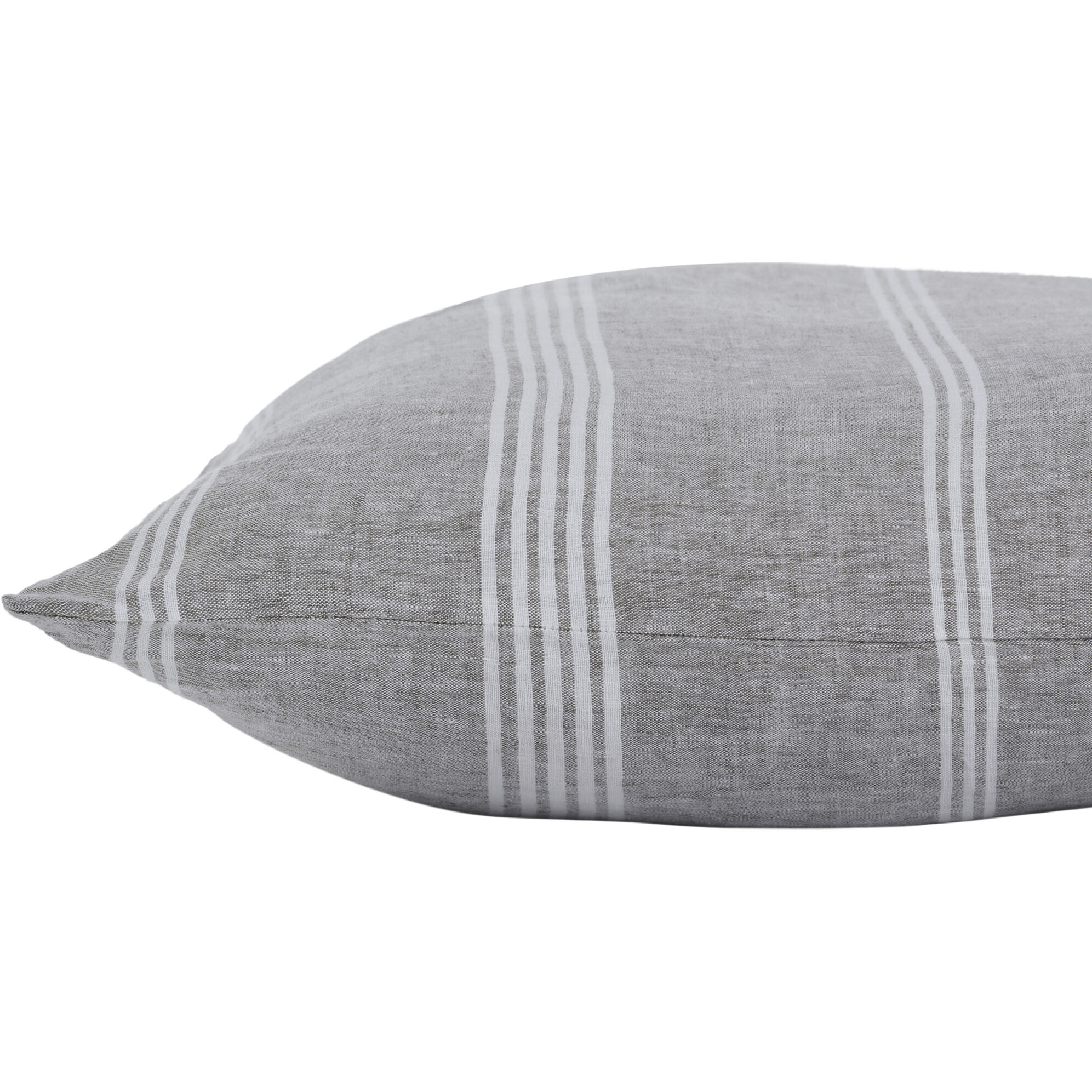 Damari 20 inch Olive and White Pillow