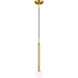 Kelly by Kelly Wearstler Nodes 1 Light 8 inch Burnished Brass Pendant Ceiling Light