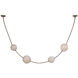 Anne-Marie Barton Dune LED 8 inch Russet Suede and Mottled Brass Belted Light Ceiling Light