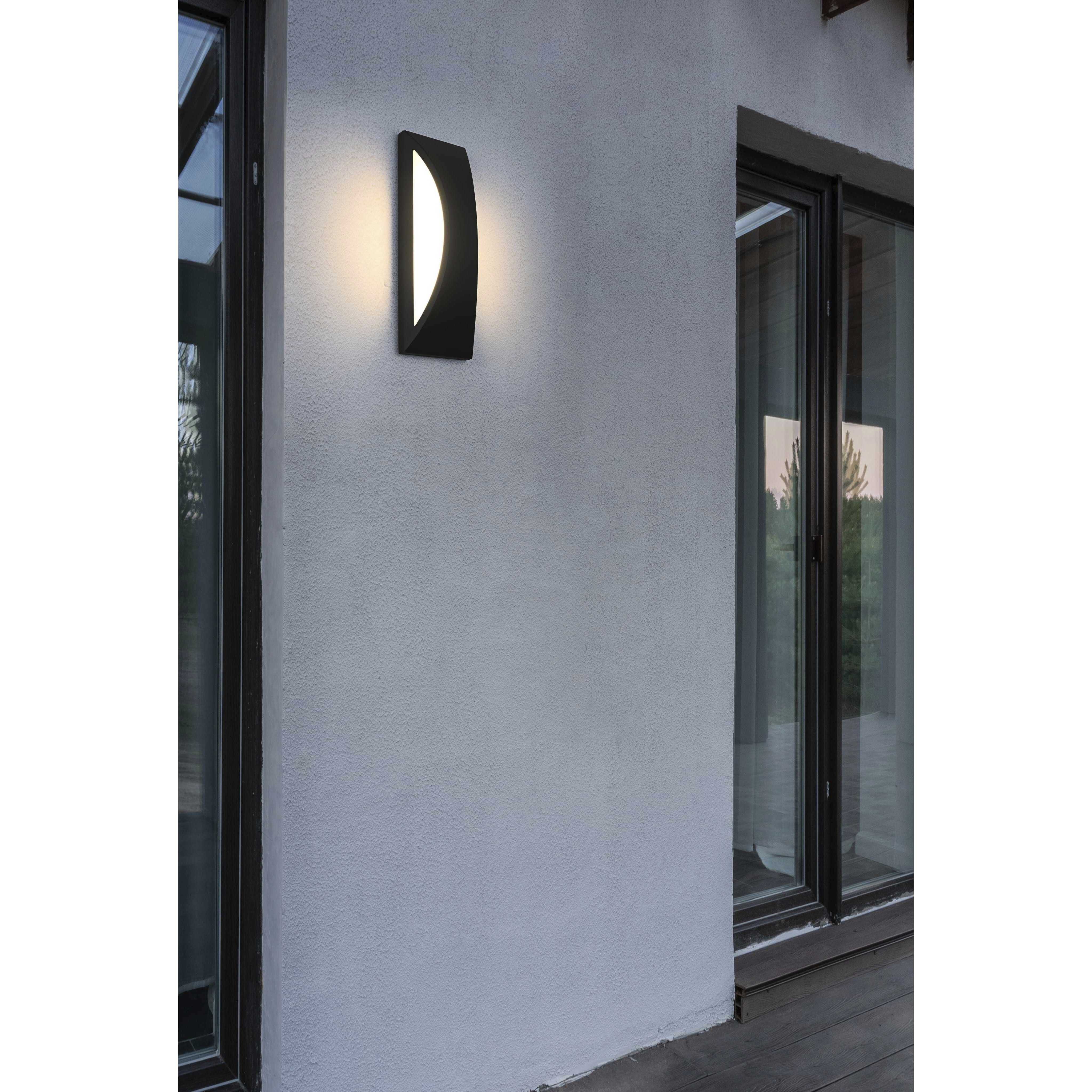 Zayn 1 Light 14 inch Black Outdoor Wall Sconce