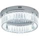 Canada LED 13.75 inch Chrome Flush Mount Ceiling Light