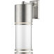 Luminata Outdoor Wall Light in Brushed Aluminum