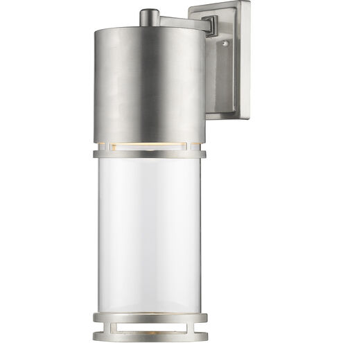 Luminata Outdoor Wall Light in Brushed Aluminum