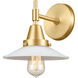Caden 1 Light 9 inch Satin Gold Sconce Wall Light