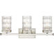 Archer 3 Light 25 inch Brushed Nickel Vanity Wall Light