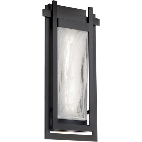 Haze 1 Light 22 inch Black Outdoor Wall Light