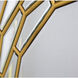 Anita 35.4 X 35.4 inch Gold Wall Mirror