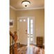 Arlington 2 Light 12.25 inch Matte Black Flush Mount Ceiling Light