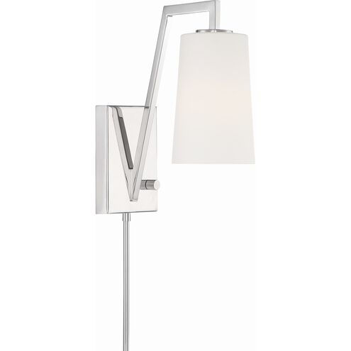Avon 10.25 inch 60.00 watt Polished Nickel Task Sconce Wall Light