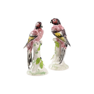 Chelsea House Hand Painted Figurines, Pair