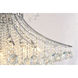 Canada 20 Light 44 inch Chrome Chandelier Ceiling Light