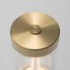 Takeout 8.66 inch 7 watt Brass Portable Light