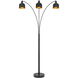 Lovett 86 inch 60 watt Dark Bronze Floor Lamp Portable Light