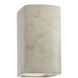 Ambiance Rectangle LED 5.25 inch Antique Patina ADA Wall Sconce Wall Light, Small