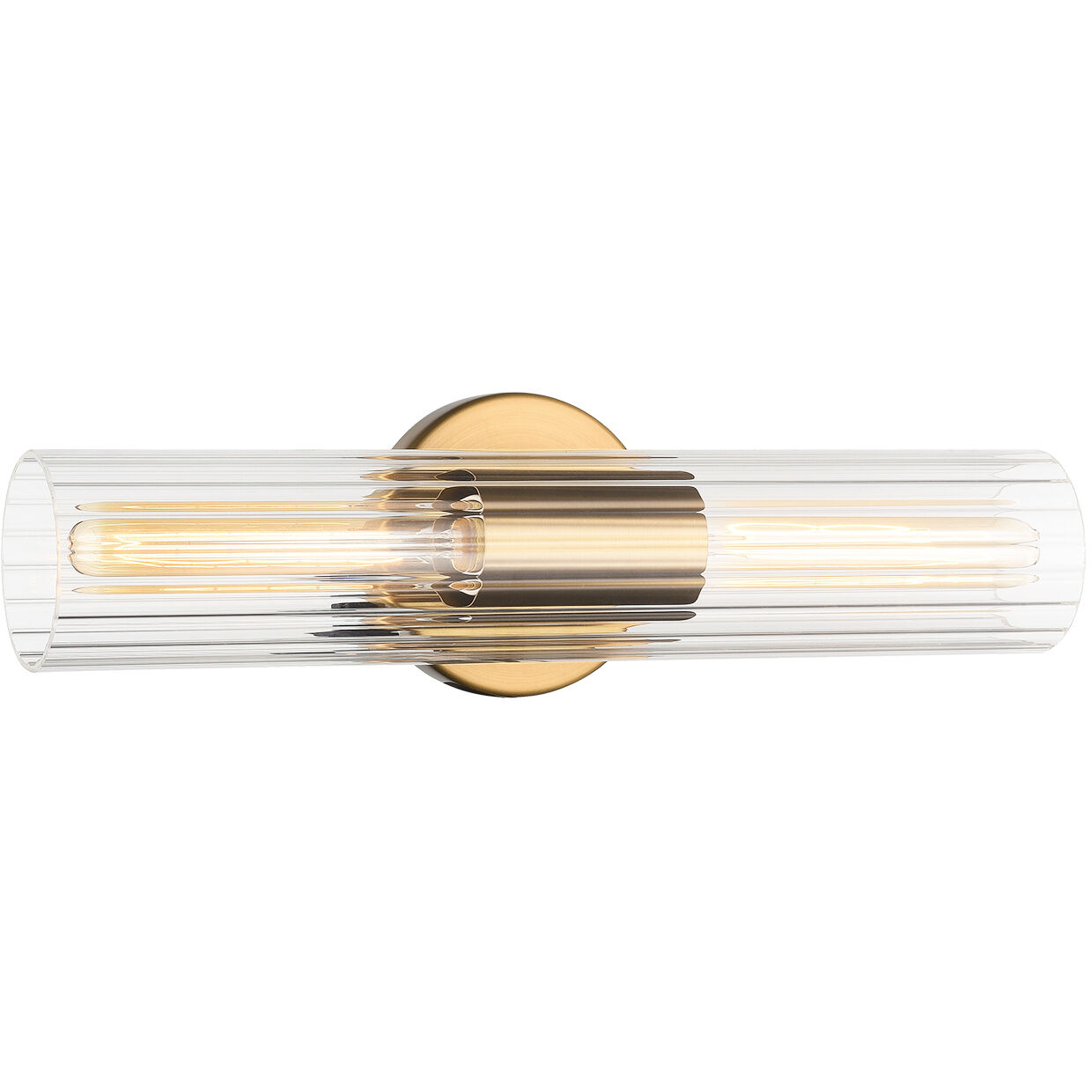 Odette 2 Light 4.75 inch Aged Gold Brass Wall Sconce Wall Light