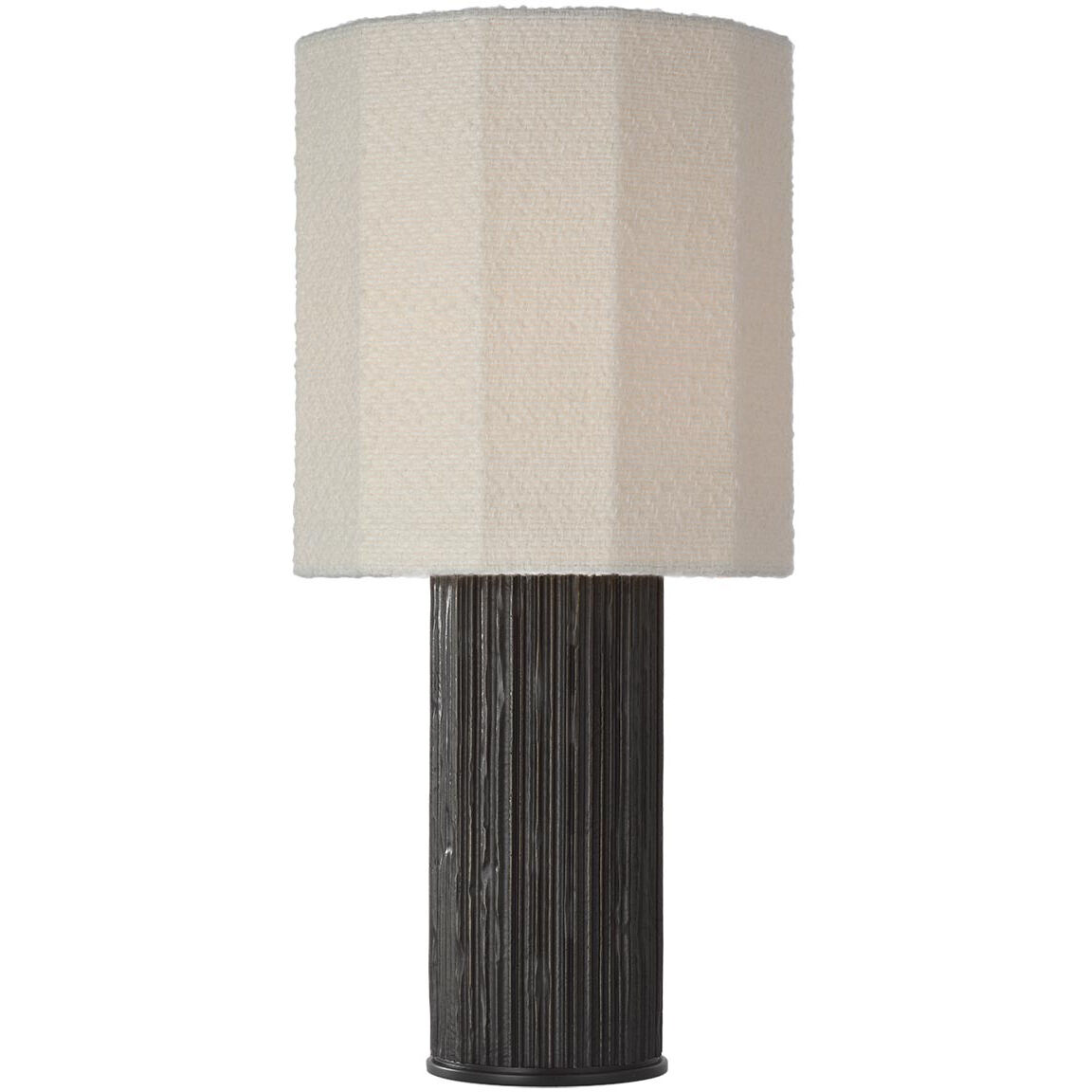 Anne-Marie Barton Fumar 23.5 inch 15.00 watt Ridged Carbon Table Lamp Portable Light