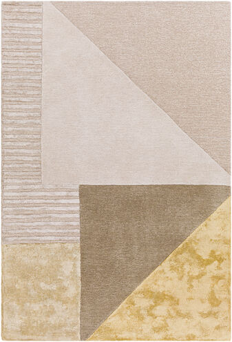 Glasgow 144 X 106 inch Cream Rug in 9 X 12, Rectangle